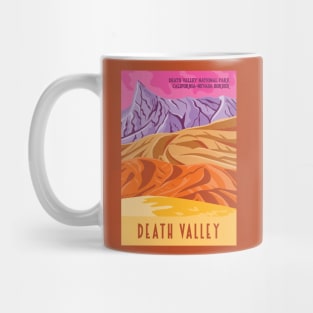 WPA Poster of Death Valley National Park - California Nevada Border Mug